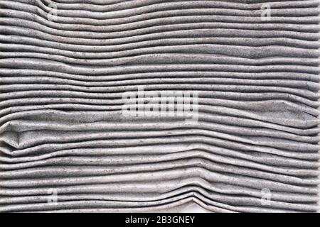 dirty car air conditioning filter Stock Photo