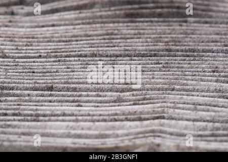 dirty car air conditioning filter Stock Photo