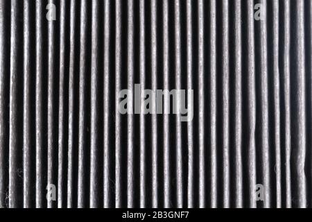 dirty car air conditioning filter Stock Photo
