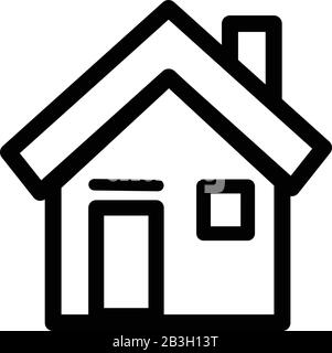 livingroom icon, black vector sign with editable strokes, concept ...