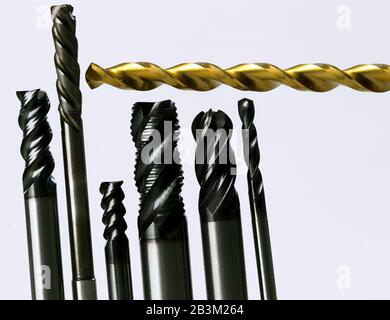 Drill bits Stock Photo