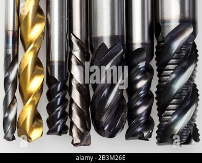 Drill bits Stock Photo