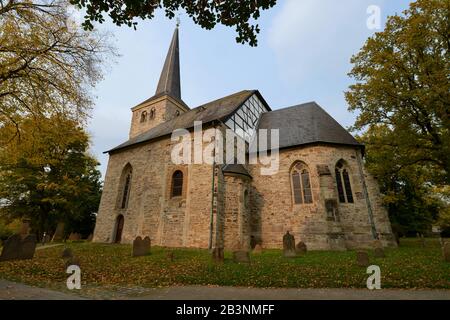 Dorfkirche Stiepel, Brockhauser Strasse, Stiepel, Bochum, Nordrhein-Westfalen, Deutschland