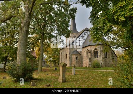 Dorfkirche Stiepel, Brockhauser Strasse, Stiepel, Bochum, Nordrhein-Westfalen, Deutschland
