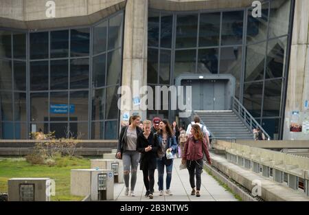 Audimax, Ruhr-Universitaet, Bochum, Nordrhein-Westfalen, Deutschland Stock Photo