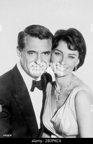 Sophia Loren, Cary Grant, houseboat 1958 Stock Photo