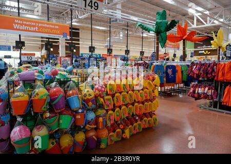 Beach toys sold at Walmart Acapulco Mexico Stock Photo Alamy