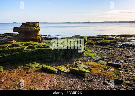 The river Severn near Chepstow. Stock Photo