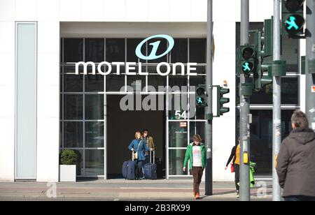 Motel One, Invalidenstrasse, Mitte, Berlin, Deutschland Stock Photo