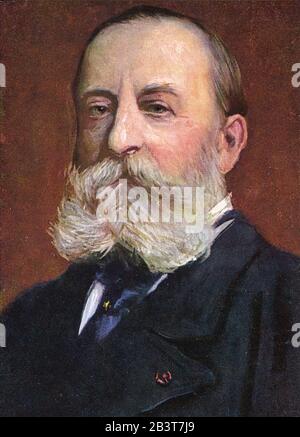CAMILLE SAINT-SAENS (1835-1921) French Romantic composer Stock Photo