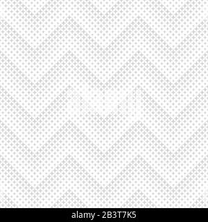Vector seamless pattern. Abstract halftone background. Modern stylish texture. Repeating zigzag tiled grid with stars. Rhombus. Diamond. Contemporary Stock Vector