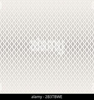 Vector seamless pattern. Abstract halftone background. Modern stylish texture. Repeating grid with rhombuses and triangles of the different size. Grad Stock Vector