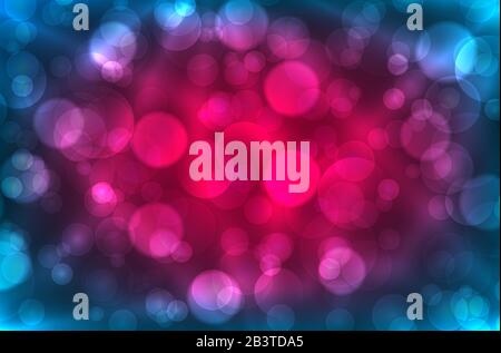Blue and pink abstract background. Vector illustration Stock Vector