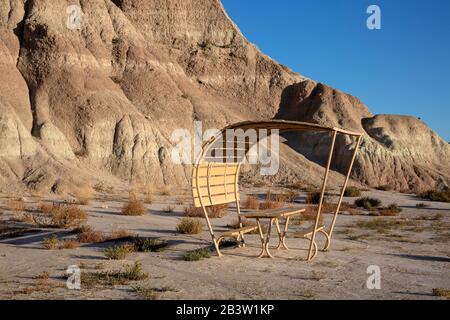 SD00275-00...SOUTH DAKOTA - The Conata Picnic Area in Badlands National Park. Stock Photo