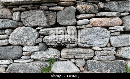 Drystone wall Stock Photo