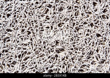 Closeup of a rubber mat Stock Photo