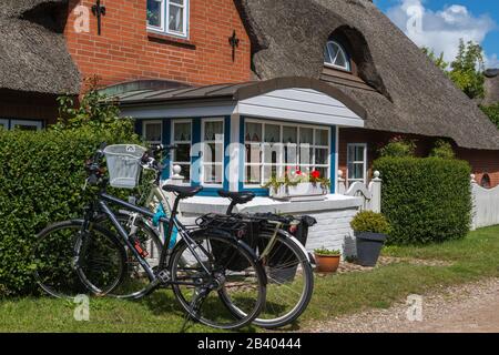 Community of Nebel, North Sea island of Amrum, North Frisia, Schleswig-Holstein, North Germany, Europe Stock Photo