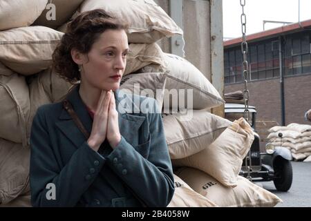 RELEASE DATE: August 31, 2019 TITLE: The Last Vermeer STUDIO: Sony Pictures Classics DIRECTOR: Dan Friedkin PLOT: An artist is suspected of selling a valuable painting to the Nazis, but there is more to the story than meets the eye. STARRING: VICKY KRIEPS as Minna Holmberg. (Credit Image: © Sony Pictures Classics/Entertainment Pictures) Stock Photo