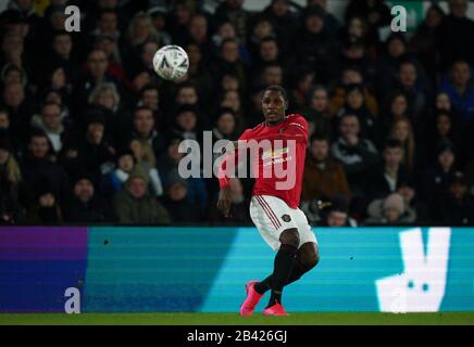 Derby, UK. 05th Mar, 2020. Odion Ighalo (on loan from Shanghai Shenhua) of Man Utd during the FA Cup 5th round match between Derby County and Manchester United at the Ipro Stadium, Derby, England on 5 March 2020. Photo by Andy Rowland. Credit: PRiME Media Images/Alamy Live News