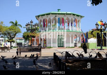 Parque Central, Puerto Plata, Dominican Republic Stock Photo - Alamy
