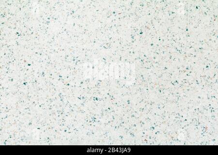terrazzo flooring texture and color small stone polished pattern old surface marble vintage for background image horizontal Stock Photo
