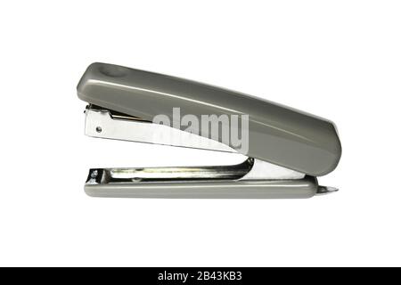 Stationery stapler isolated on white Stock Photo
