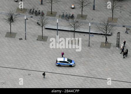Berlin, Germany. 03rd Mar, 2020. View of Alexanderplatz from Hotel Park Inn. Credit: Jens Kalaene/dpa-Zentralbild/ZB/dpa/Alamy Live News Stock Photo