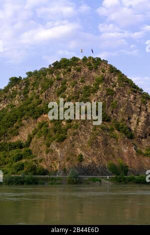 Lorelei, Sankt Goarshausen, Rheinland-Pfalz, Deutschland Stock Photo