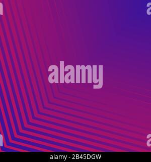 Abstract blue and pink neon gradient stripes line pattern halftone background and texture. You can use for template design flyer, banner web, cover, p Stock Vector