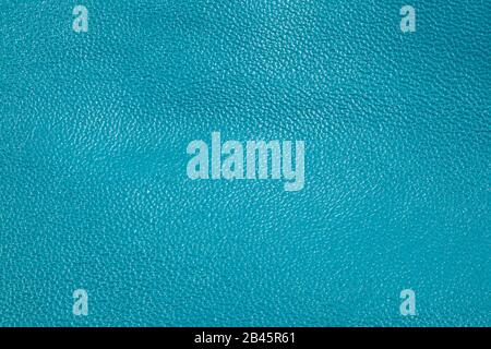 Blue leather texture for background Stock Photo