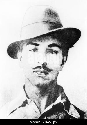 Famous Indian freedom fighter Bhagat Singh Andhra Pradesh South India ...