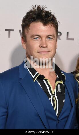 Hollywood, California, USA 5th March 2020 Actor Luke Hemsworth attends the Los Angeles Season 3 Premiere of HBO's 'Westworld' on March 5, 2020 at TCL Chinese Theatre in Hollywood, California, USA. Photo by Barry King/Alamy Live News Stock Photo