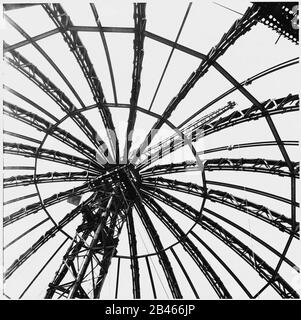 BARC Atomic Reactor, Trombay, under construction, Bombay, Mumbai, Maharashtra, India, Asia, 1957, 1961, old vintage 1900s picture Stock Photo