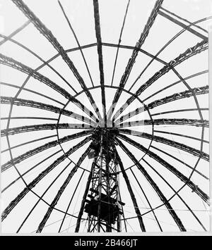 BARC Atomic Reactor, Trombay, under construction, Bombay, Mumbai, Maharashtra, India, Asia, 1957, 1961, old vintage 1900s picture Stock Photo