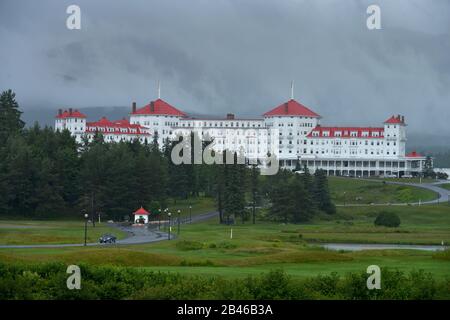 Hotel, ´Mount Washington Resort´, Bretton Woods, New Hampshire, USA Stock Photo