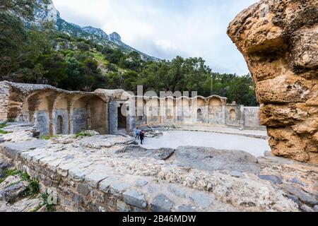 Water Temple. Zaghouan. Tunisia. Stock Photo