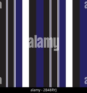 Classic Fashion Vertical Stripe Pattern - This is a classic vertical striped pattern suitable for shirt printing, textiles, jersey, jacquard patterns Stock Vector