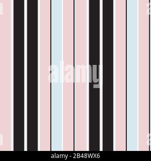 Classic Fashion Vertical Stripe Pattern - This is a classic vertical striped pattern suitable for shirt printing, textiles, jersey, jacquard patterns Stock Vector