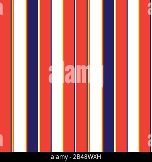 Classic Fashion Vertical Stripe Pattern - This is a classic vertical striped pattern suitable for shirt printing, textiles, jersey, jacquard patterns Stock Vector