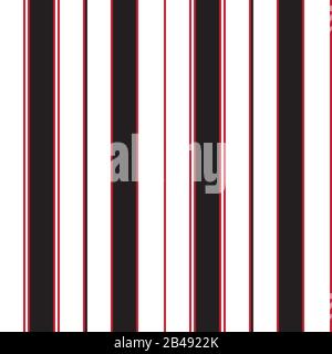 Classic Fashion Vertical Stripe Pattern - This is a classic vertical striped pattern suitable for shirt printing, textiles, jersey, jacquard patterns Stock Vector