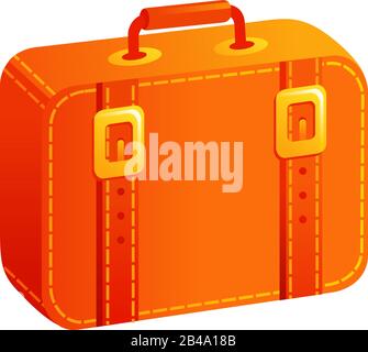 Illustration of travel bag, with white background vector Stock Vector