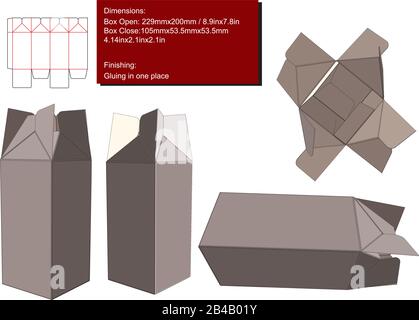 Dispensers for many products die cut vector Stock Vector