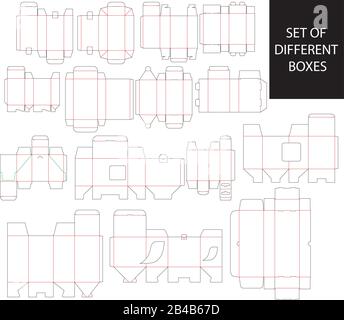 Set Of Shopping Bag Stock Vector