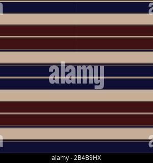 Colourful Classic Fashion Stripe Pattern - This is a classic horizontal striped pattern suitable for shirt printing, textiles, jersey, jacquard Stock Vector