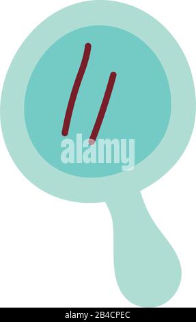 dressing mirror on white background vector illustration design Stock Vector