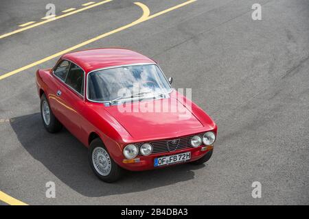 Michelstadt, Hesse, Germany, Alfa GTV, built in 1972, 2 liter capacity, 220 hp Stock Photo