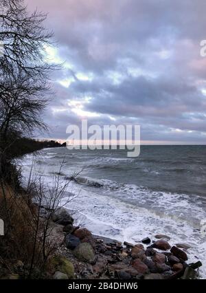 Meer, Als, Alsen, Insel, Landschaft, Dänemark Stock Photo