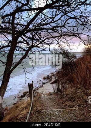 Als, Alsen, Insel, Landschaft, Strand, Dänemark Stock Photo
