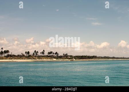 Beach of Brazil - Praia do Francês, Marechal Deodoro - Alagoas Stock Photo