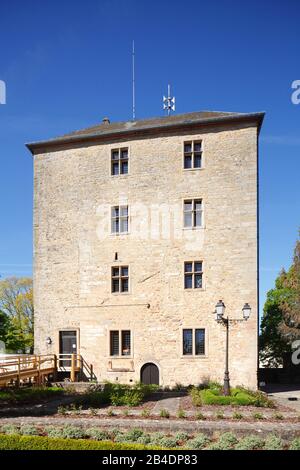 Castle, Mersch, Luxembourg, Europe Stock Photo